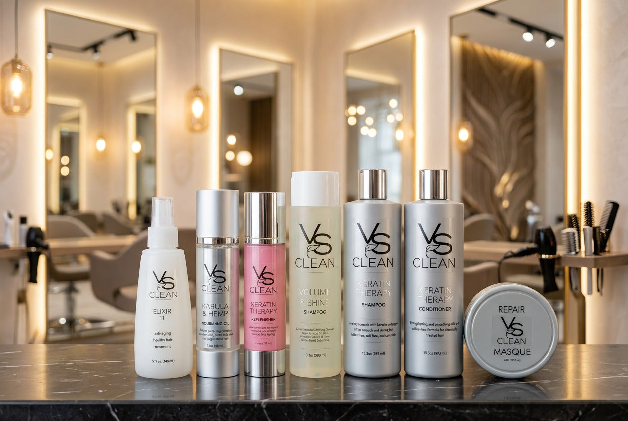My Professional VS Clean Recommendations for Fine Hair With Normal to Oily Scalp and Dry Ends