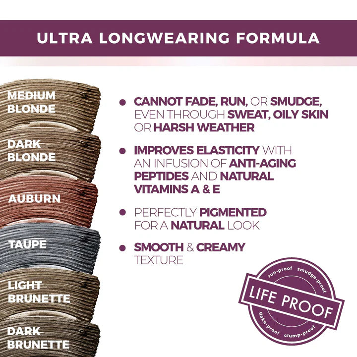 Eyebrow Mousse CRUELTY-FREE • VEGAN • GLUTEN FREE • PARABEN FREE