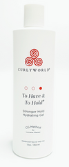 CURLY WORLD TO HAVE AND TO HOLD GEL 12oz