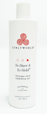 CURLY WORLD TO HAVE AND TO HOLD GEL 12oz
