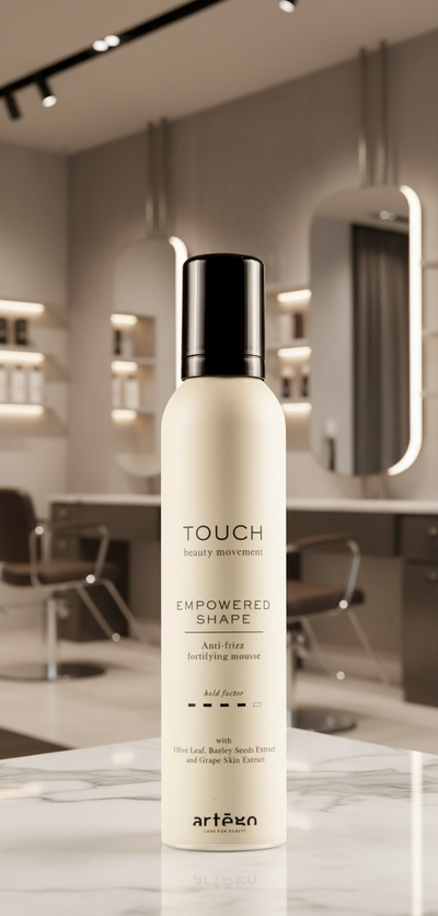 TOUCH EMPOWERED SHAPE ANTI-FRIZZ FORTIFYING MOUSSE